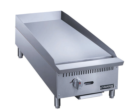Dukers DCGM12 12 inch Countertop Griddle