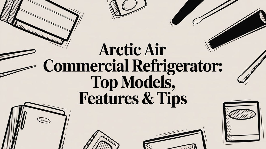 Arctic Air Commercial Refrigerator: Top Models, Features & Tips