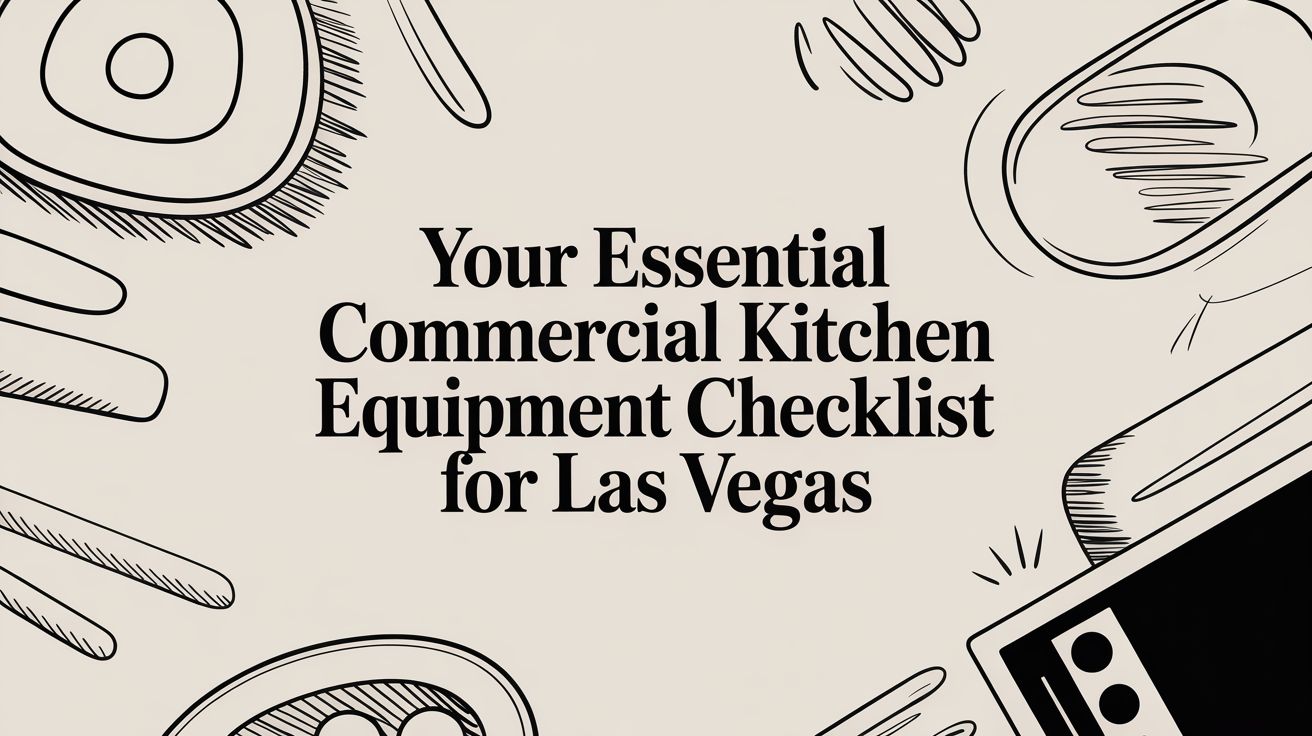 Your Essential Commercial Kitchen Equipment Checklist for Las Vegas ...