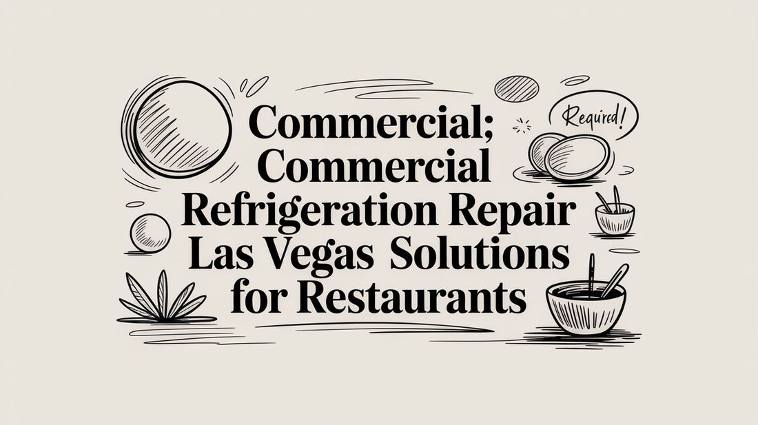 Commercial: commercial refrigeration repair las vegas solutions for restaurants