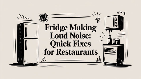 Fridge making loud noise: Quick fixes for restaurants