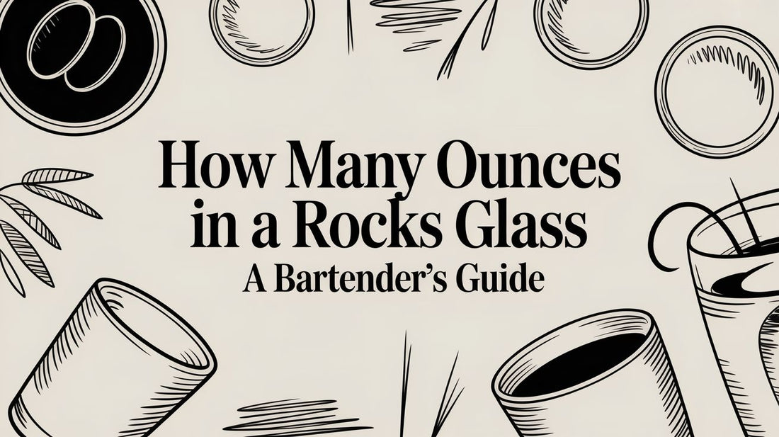 How Many Ounces in a Rocks Glass A Bartender's Guide