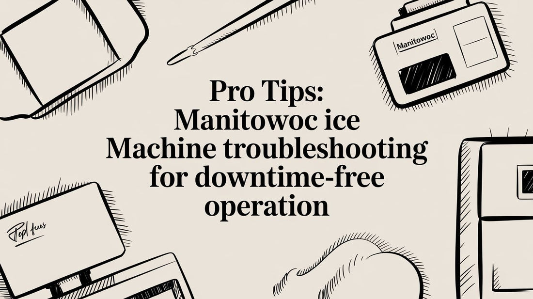 Pro Tips: manitowoc ice machine troubleshooting for downtime-free operation