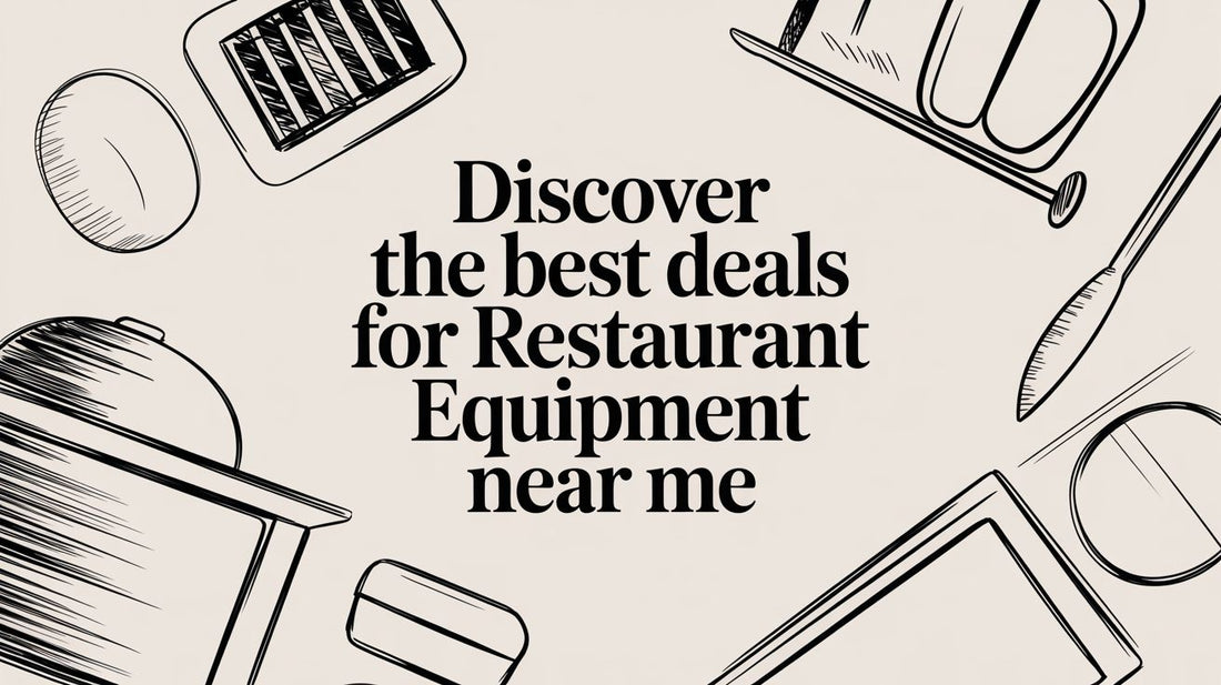 Discover the Best Deals for restaurant equipment near me