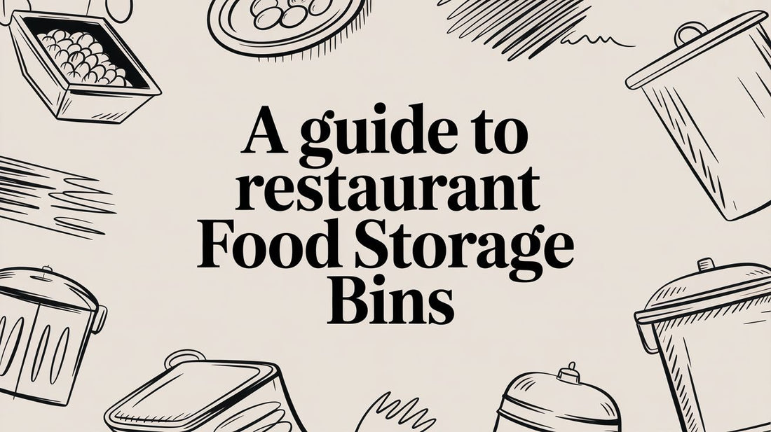 A Guide to Restaurant Food Storage Bins