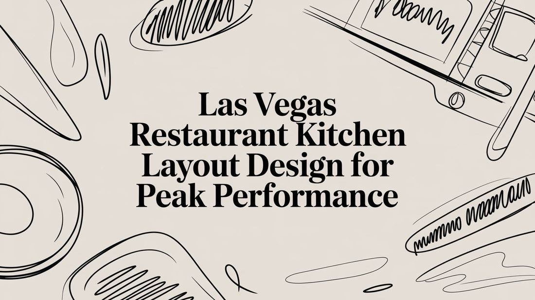 Las Vegas Restaurant Kitchen Layout Design for Peak Performance