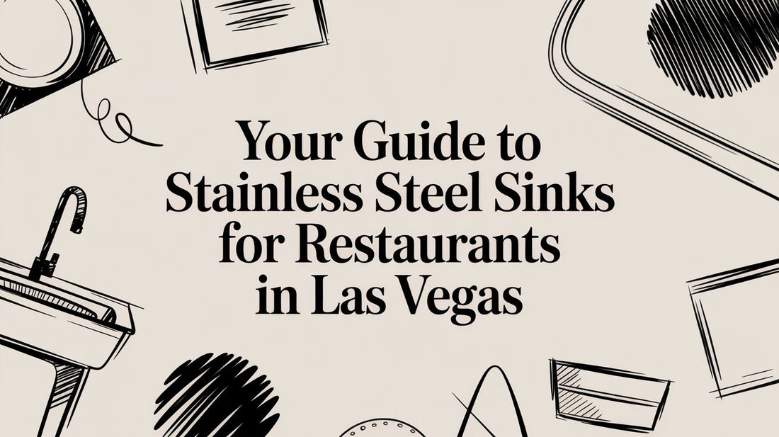 Your Guide to Stainless Steel Sinks for Restaurants in Las Vegas