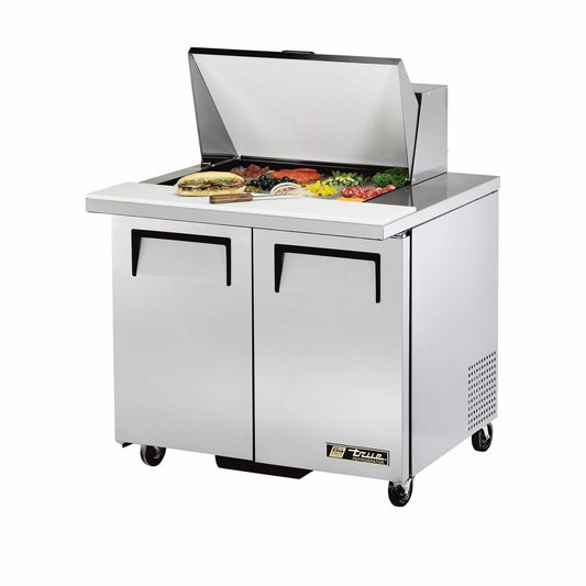 True TSSU-36-12M-B-HC 36 inch Mega Top Sandwich - Salad Prep Table