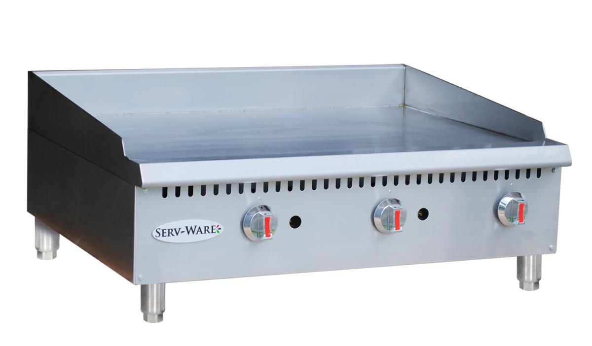 Serv-Ware SMGS-36 Countertop 36 inch Griddle