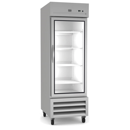 Kelvinator KCHRI27R1GDR Single Glass Door Reach In Refrigerator