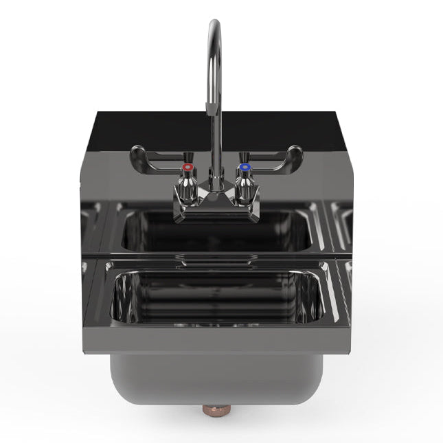 Atosa SH12SD Hand Sink with Wrist Blade Handles