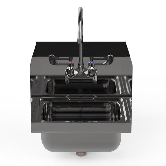 Atosa SH12SD Hand Sink with Wrist Blade Handles