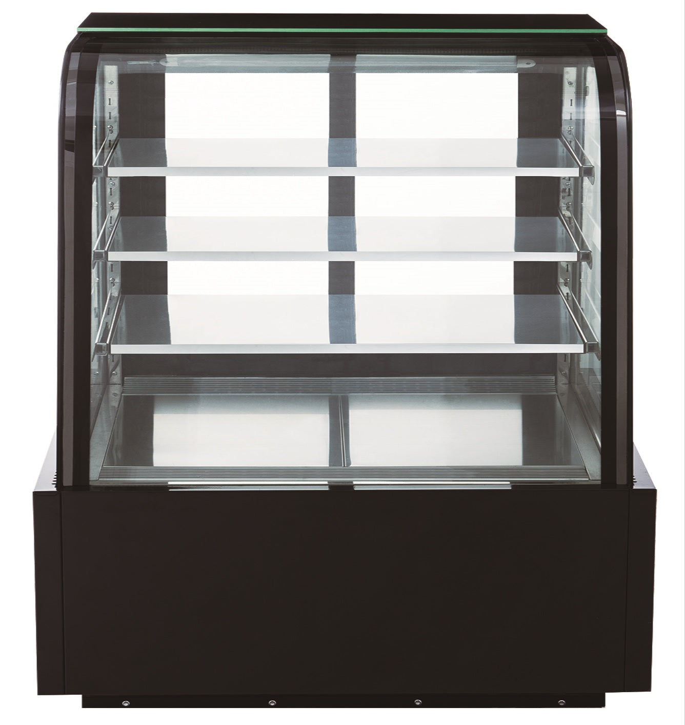 Dukers DDM48R-CB  48 inch Refrigerated Bakery Curved Display Case