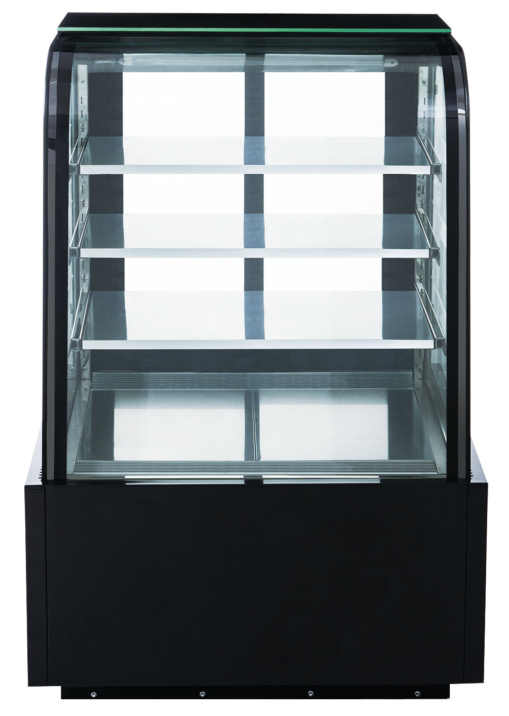 Dukers DDM36R-CB 36 in ch Refrigerated Bakery Curved Display Case